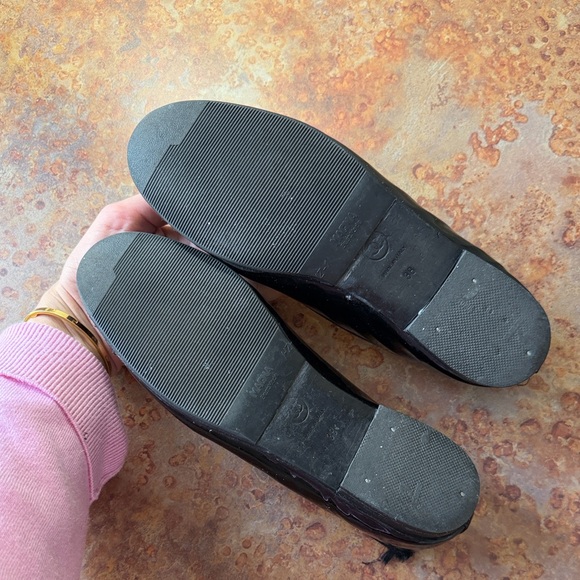 Chanel Black Patent Leather Ballet Flats with Bow 38 - Picture 7 of 15